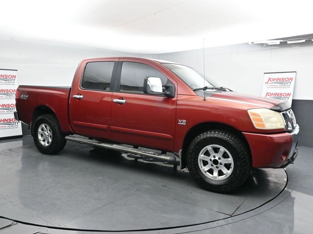 Used 2004 Nissan Titan LE with VIN 1N6AA07B74N524759 for sale in Johnson City, TN