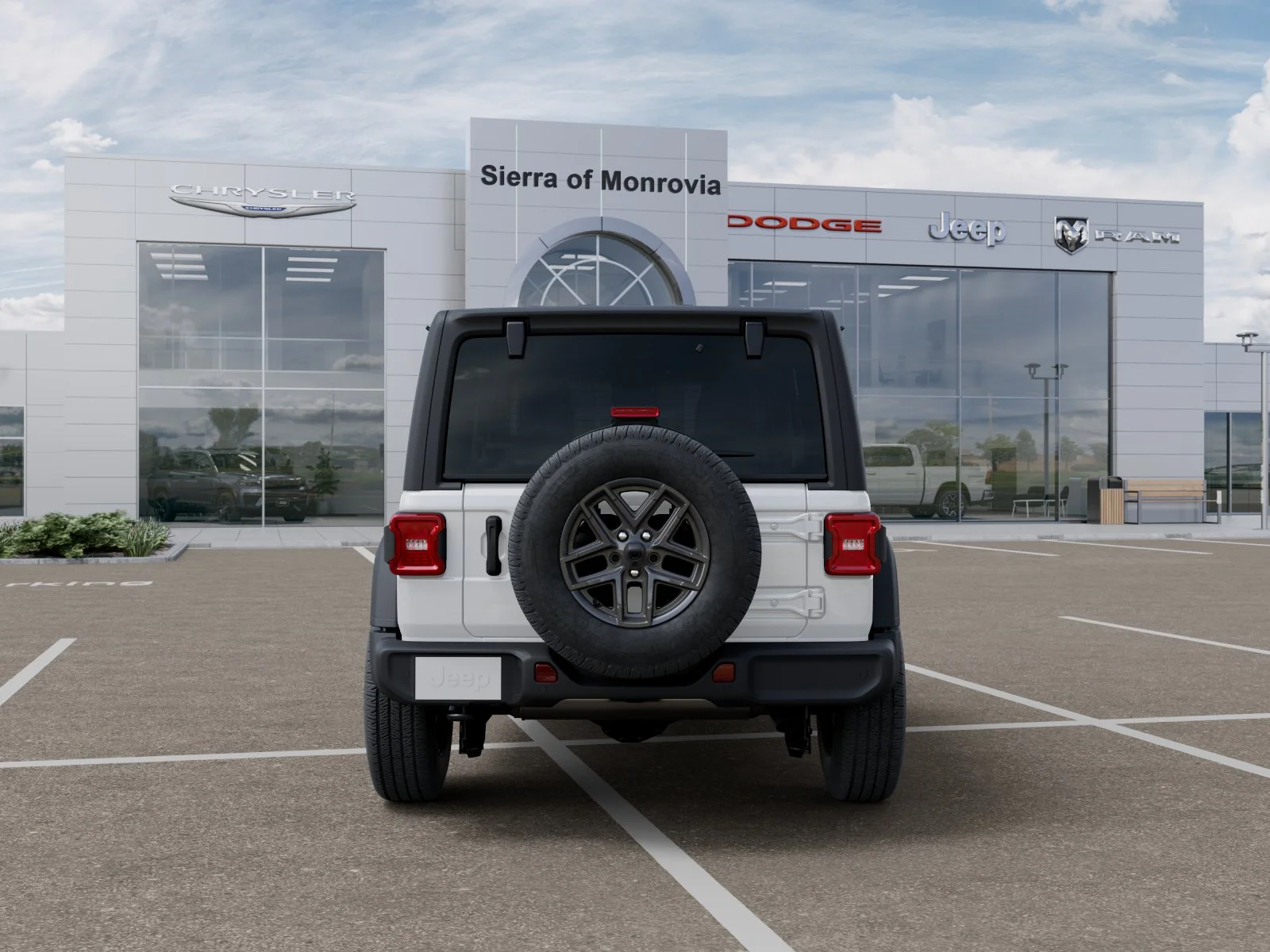 New 2026 Bright White Clearcoat Jeep Sport S image 33