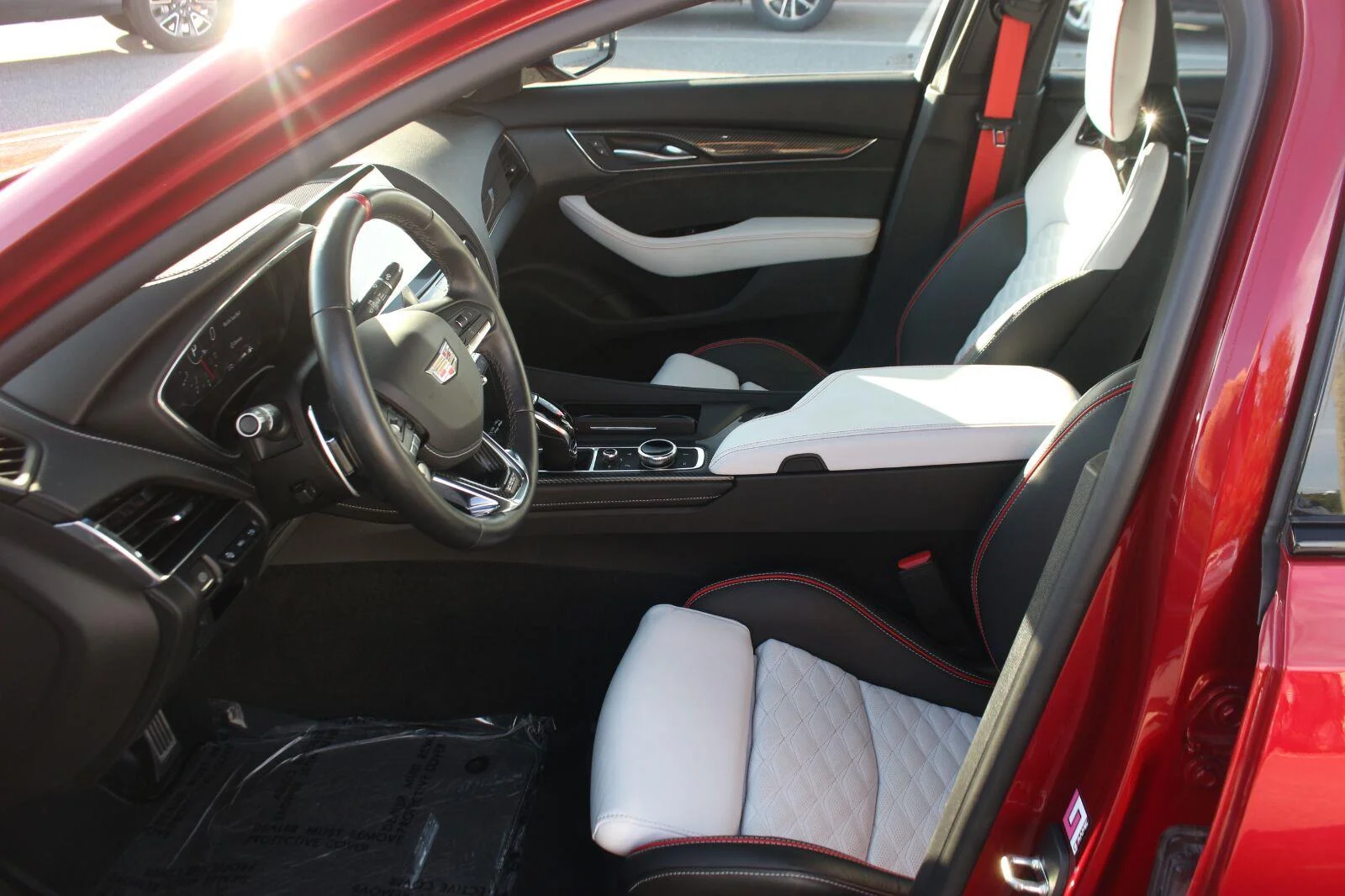 Used 2023 Radiant Red Tintcoat Cadillac V-Series Blackwing image 15