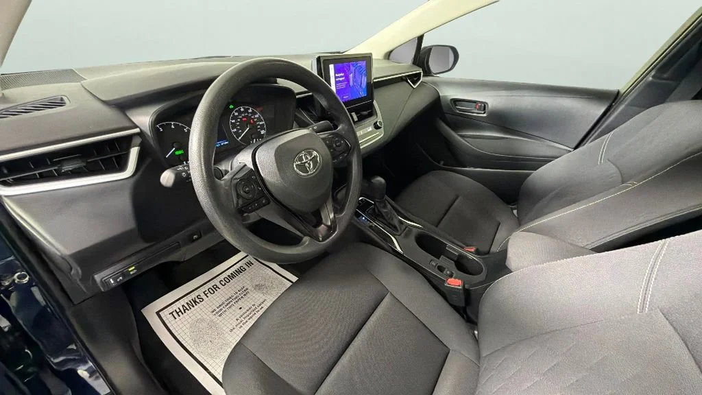 Used 2025 Blue Toyota Hybrid LE image 18