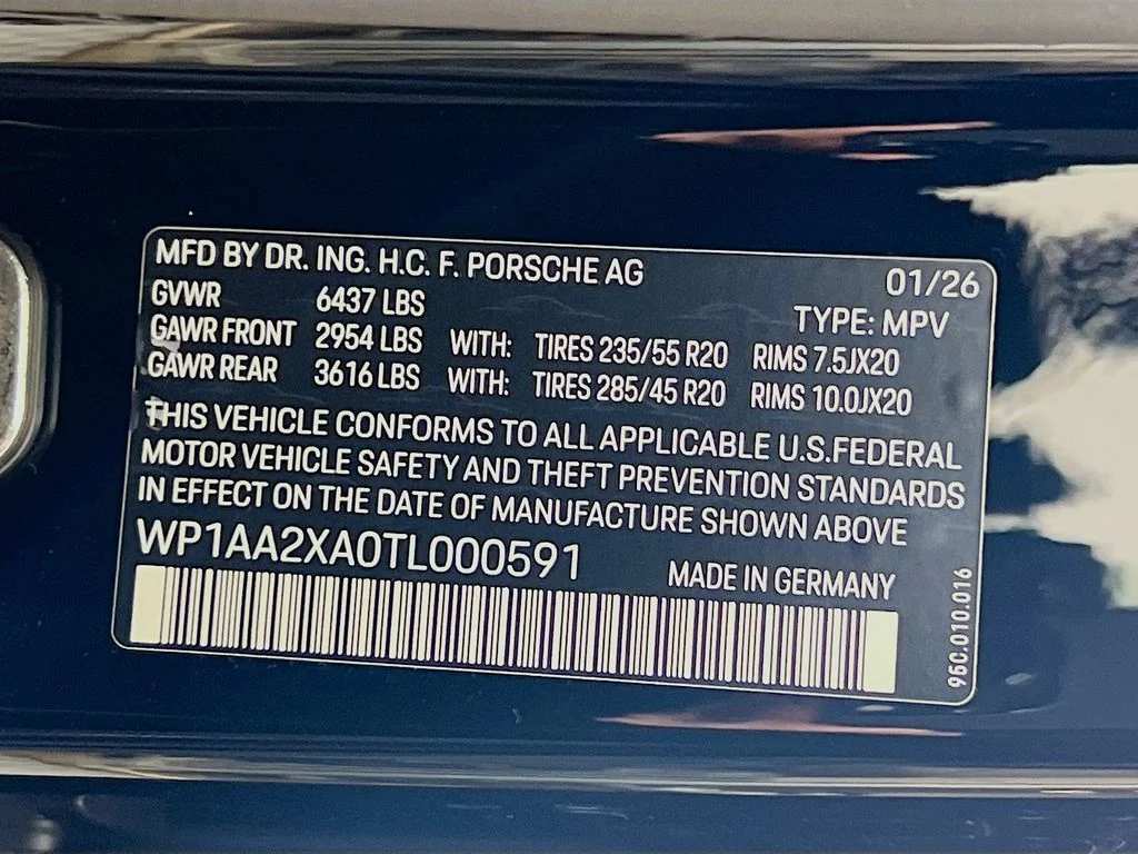 New 2026 Black Porsche 4 image 34