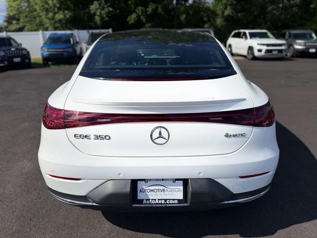 Used 2023 Polar White Mercedes-Benz EQE 350 4MATIC®+ Sedan, Exclusive w/ DIGITAL LIGHT & 20