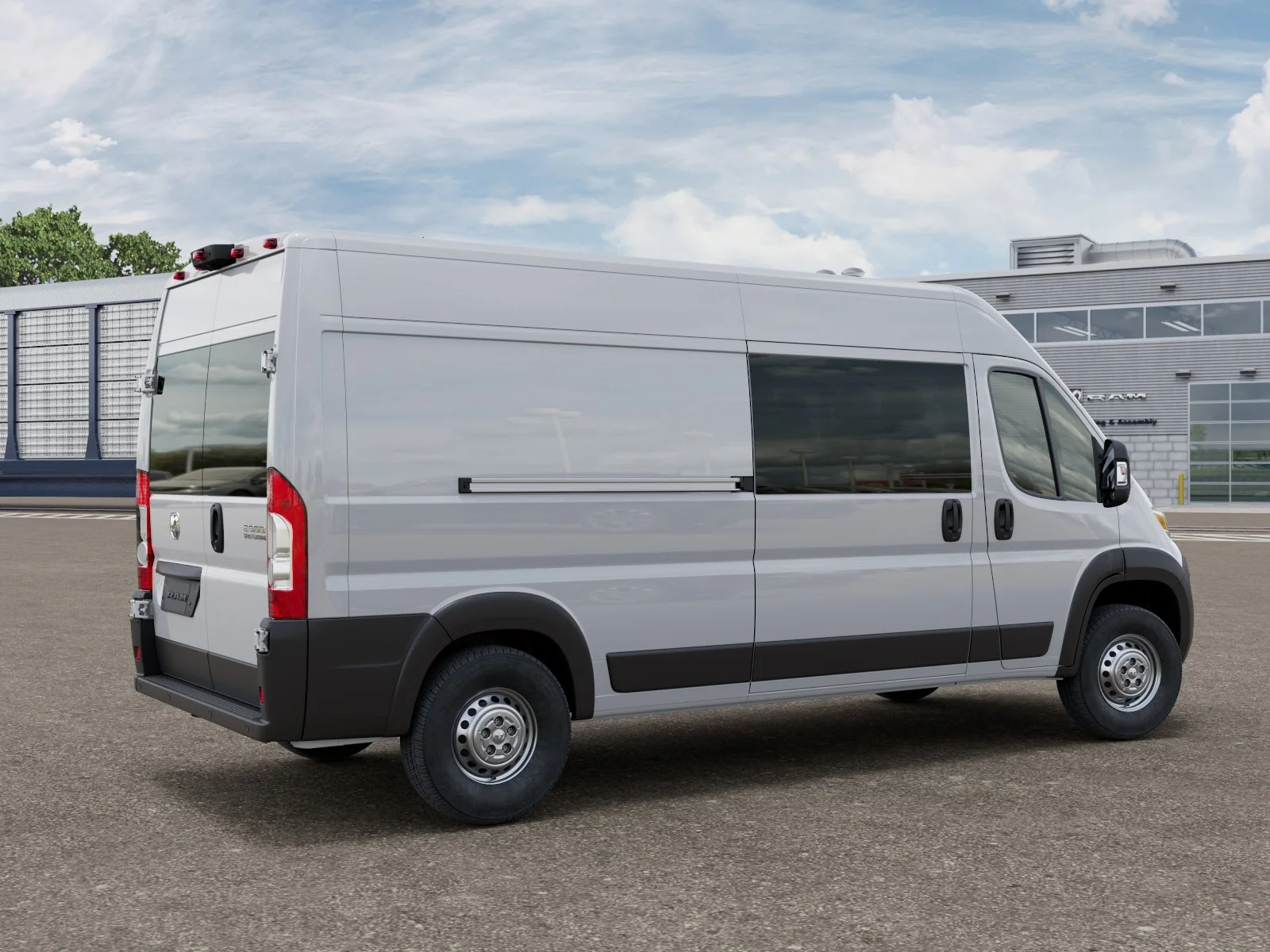 New 2026 Bright White Clear-Coat Exterior Paint RAM Tradesman image 30