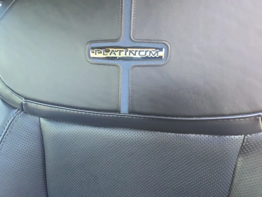 Used 2025 Red Ford Platinum image 31