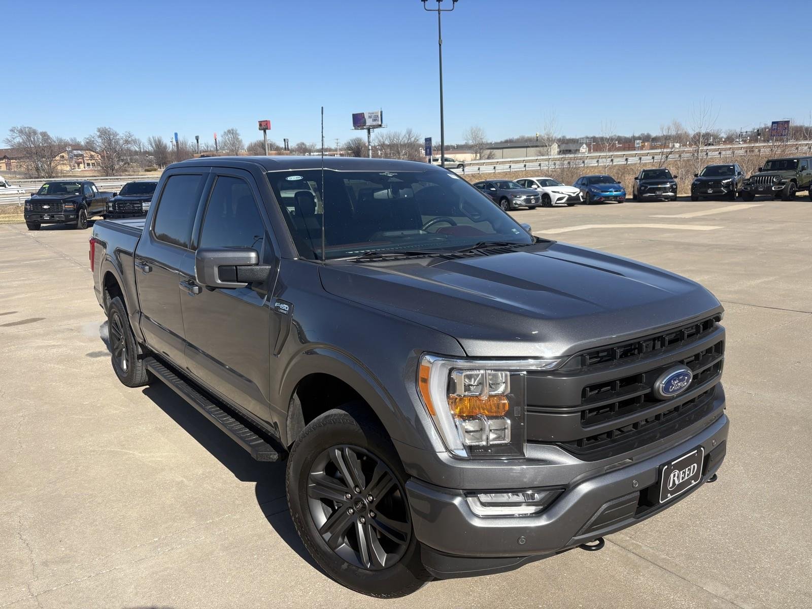 Used 2023 Ford F-150 Lariat with VIN 1FTFW1E87PKD42525 for sale in Kansas City