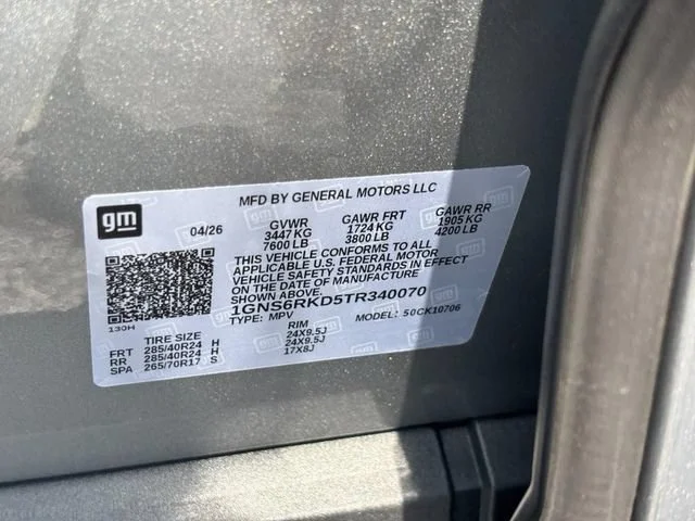 New 2026 Sterling Gray Metallic Chevrolet RST image 20