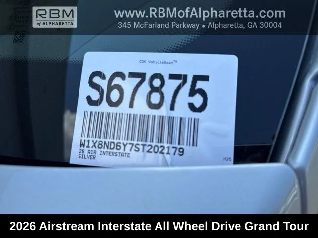 New 2026 Silver Airstream All Wheel Drive image 83