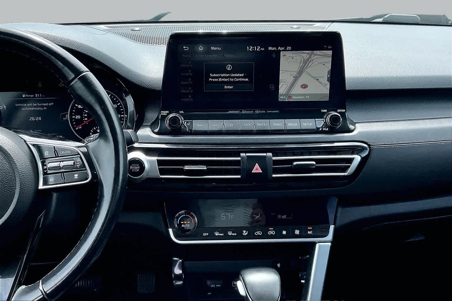 Used 2021 Dark Ocean Blue/White Roof Kia SX image 7