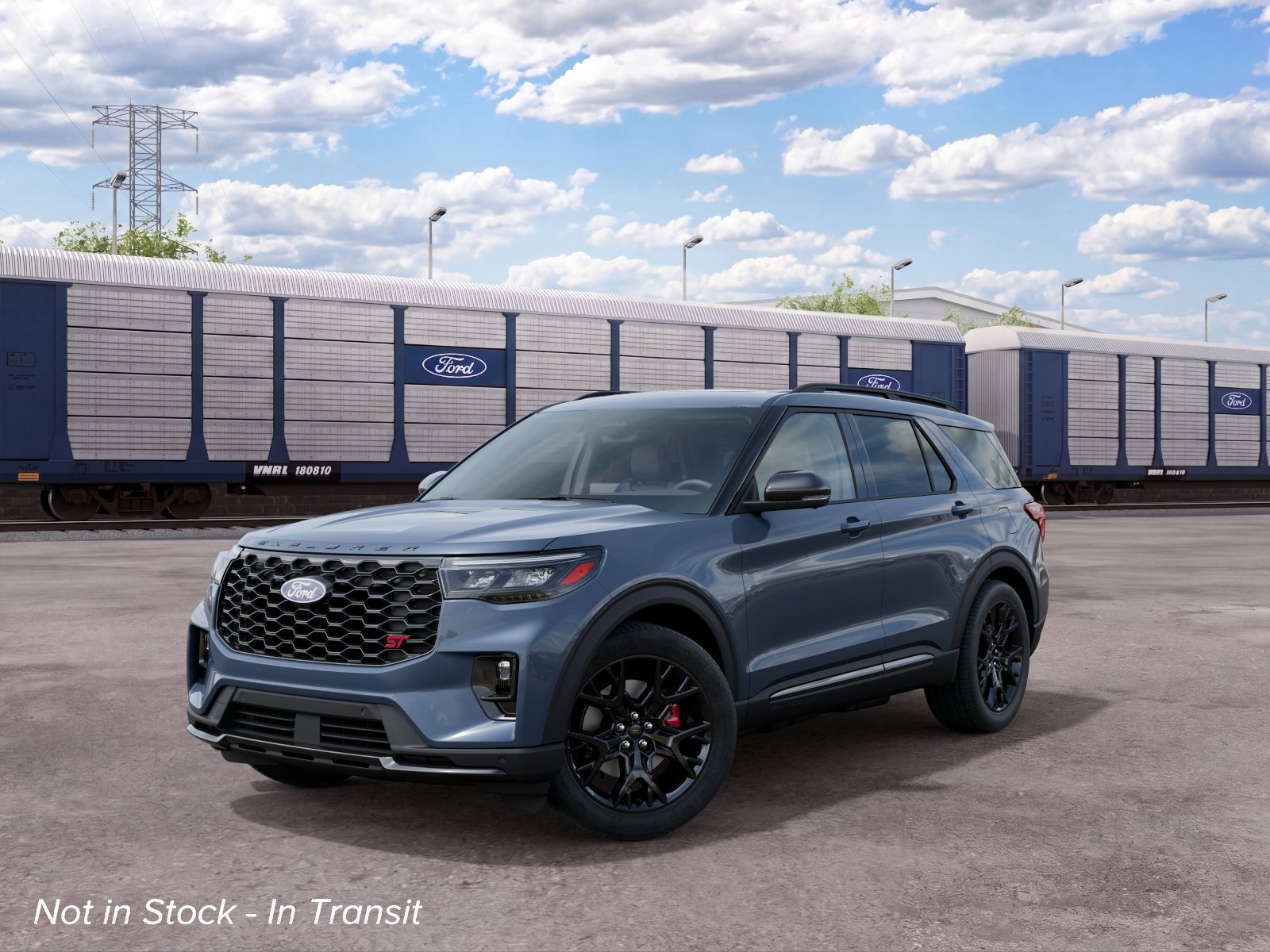New 2027 Vapor Blue Metallic Ford ST image 3