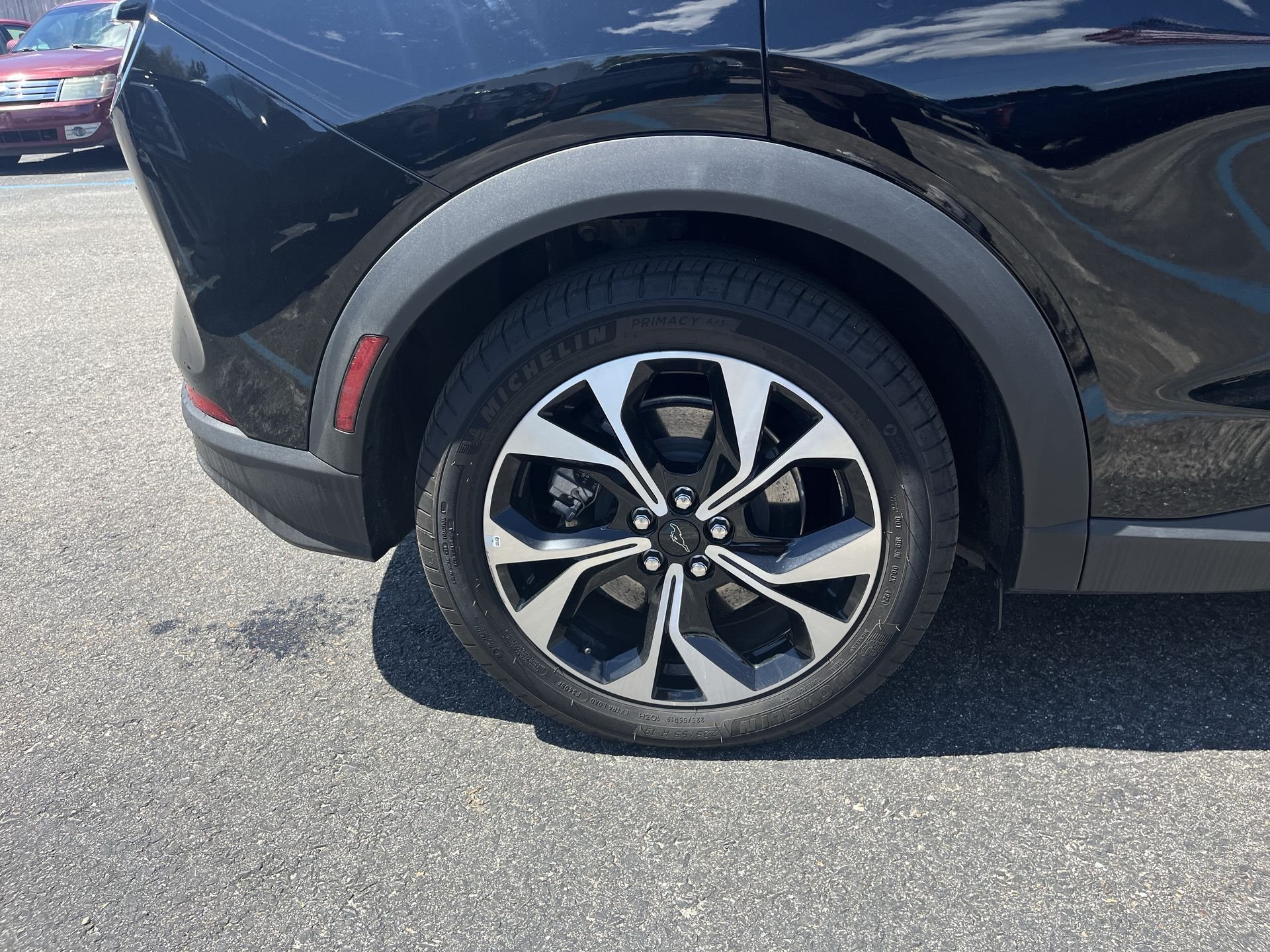 Used 2025 Ford Mustang Mach-E Select AWD with VIN 3FMTK1S50SMA18483 for sale in Yarmouth, ME