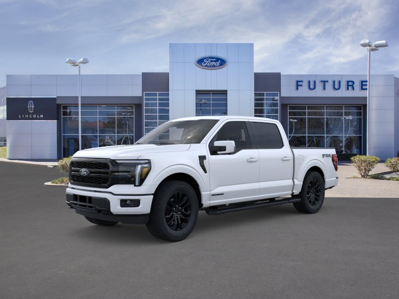 New 2026 Star White Metallic Tri-Coat Ford Lariat® image 1