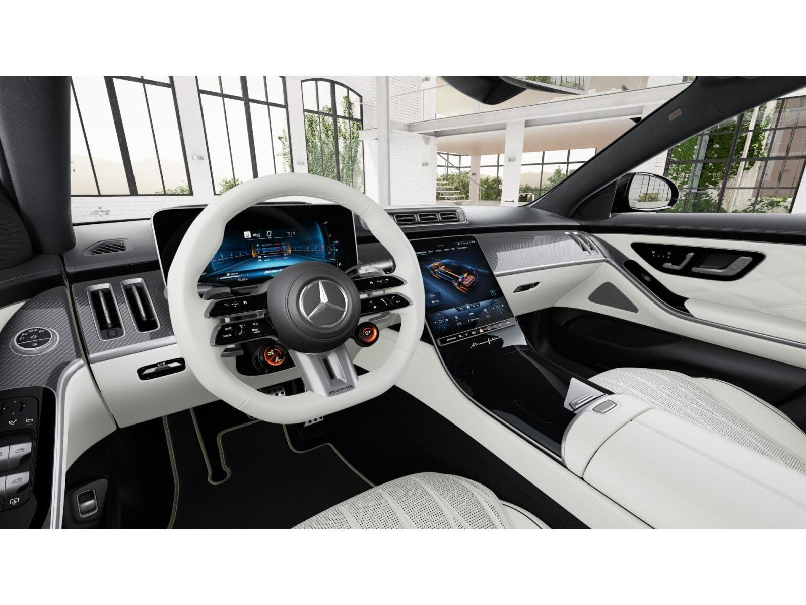 New 2026 MANUFAKTUR Graphite Grey Magno Mercedes-Benz S 63 E AMG® image 3