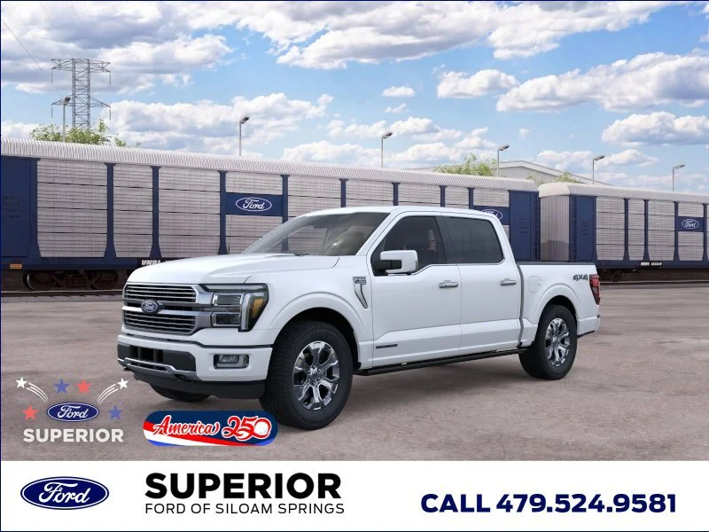 New 2026 Star White Ford Platinum 4WD image 1