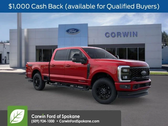 New 2026 Ruby Red Metallic Tinted Clearcoat Ford Lariat image 1