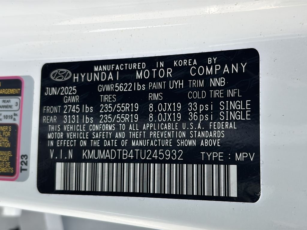 Certified Used 2026 Uyuni White Genesis 2.5T image 40