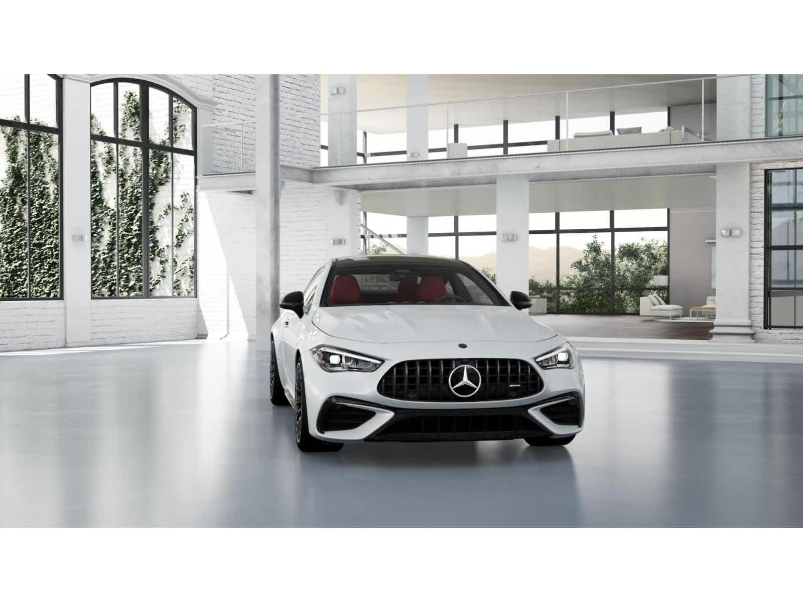 New 2027 MANUFAKTUR Moonlight White Metallic Mercedes-Benz AMG® CLE 53 4MATIC+ Coupe image 8