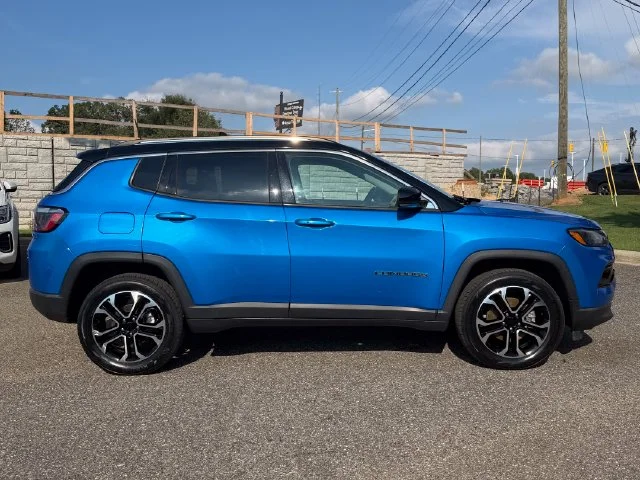 Used 2022 Laser Blue Jeep Limited image 6