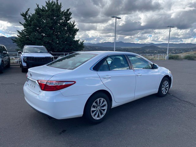 Used 2016 Super White Toyota LE image 8