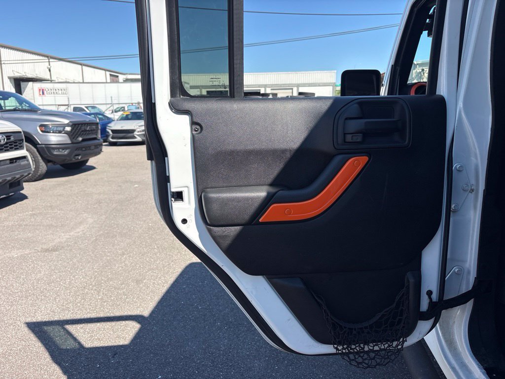 Used 2016 White Jeep Unlimited Sport image 12