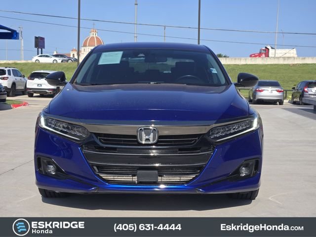 Used 2022 Blue Honda Sport Special Edition image 2