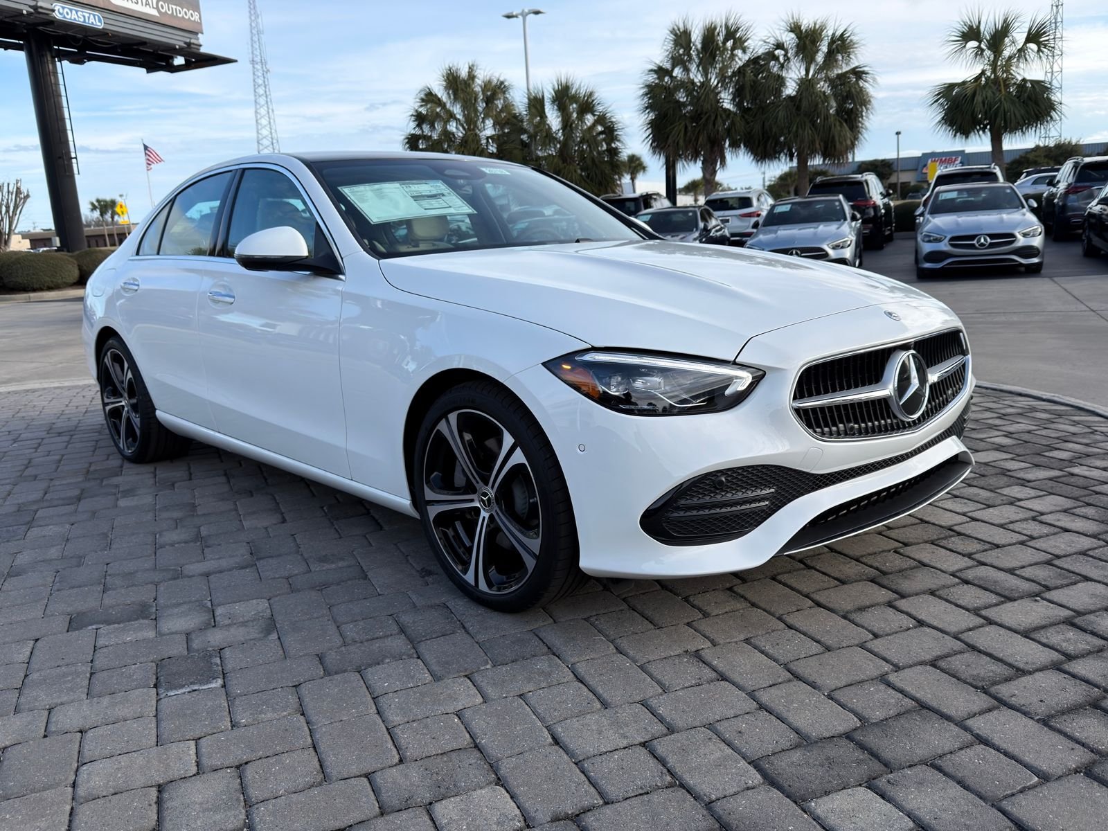 New 2026 Polar White Mercedes-Benz C 300 image 7