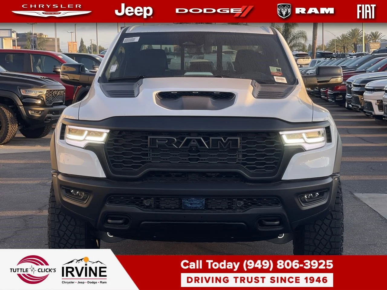 New 2027 Bright White Clear-Coat Exterior Paint RAM RHO image 8