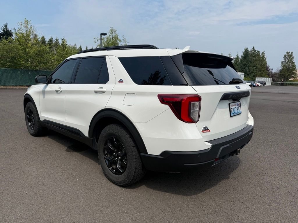 Used 2022 Star White Metallic Tri-Coat Ford Timberline image 5