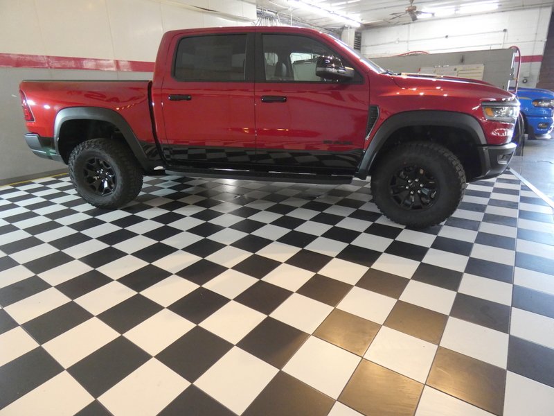 New 2026 Molten Red Pearl-Coat Exterior Paint RAM RHO 4x4 Crew Cab 5