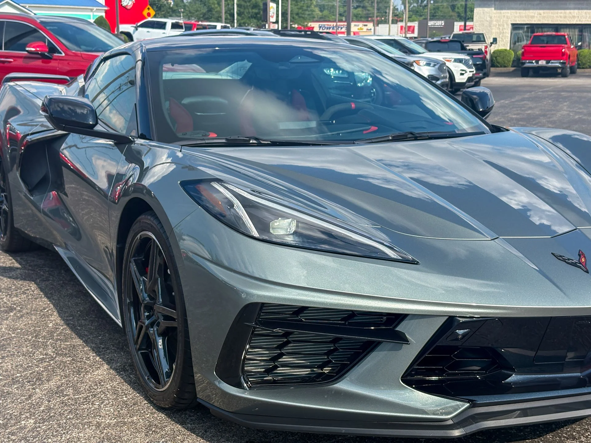 Used 2024 Gray Chevrolet Stingray image 3
