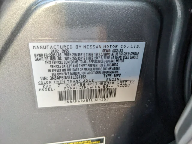 Certified Used 2026 Gray Nissan SR image 23
