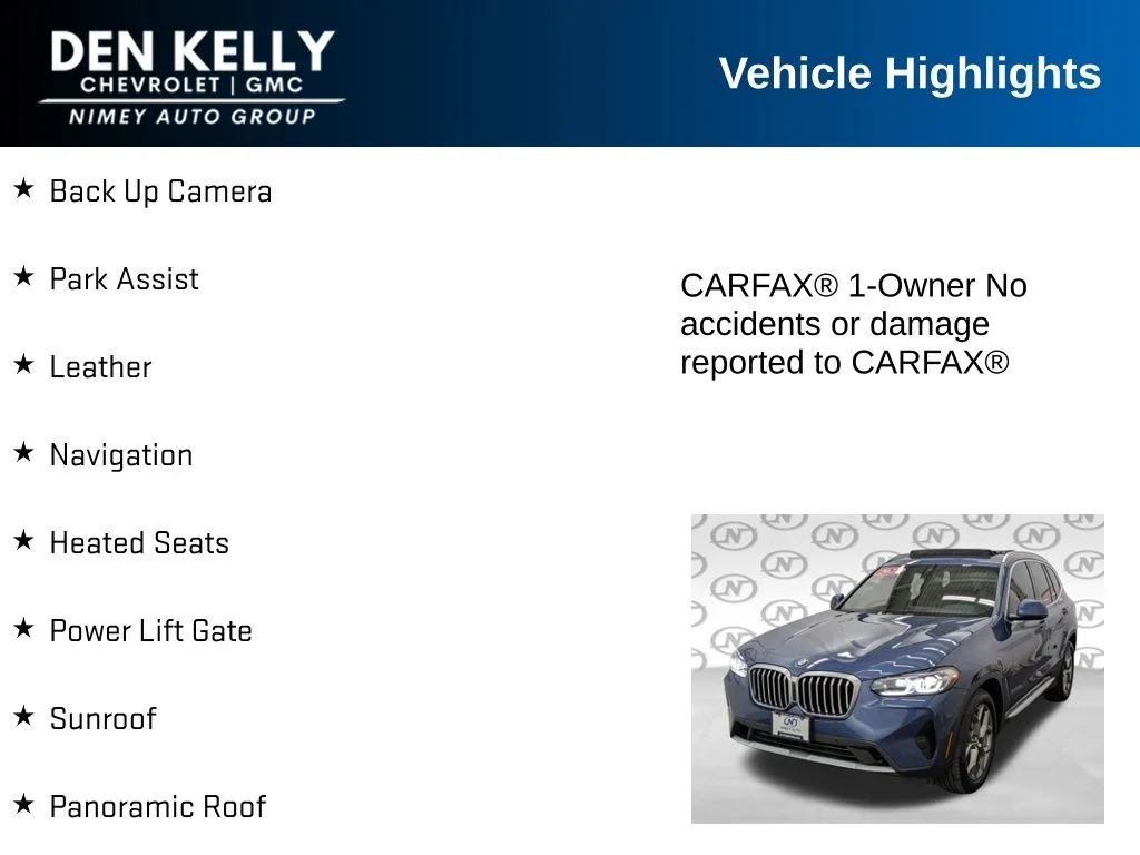 Used 2022 Blue BMW xDrive30i image 5