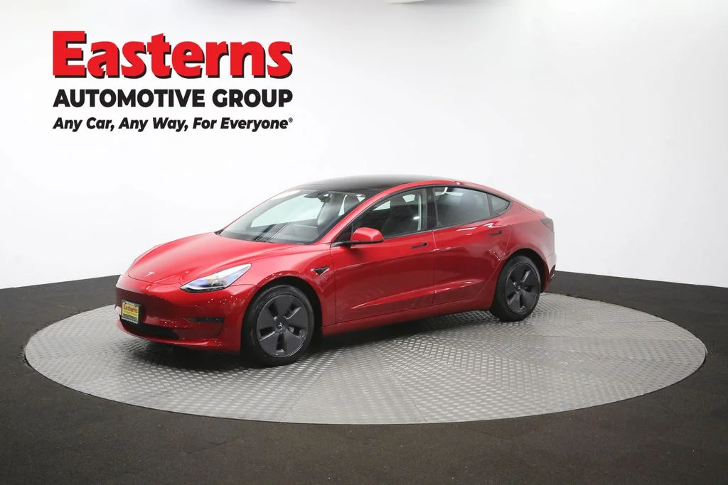 Used 2023 Red Tesla Base image 52