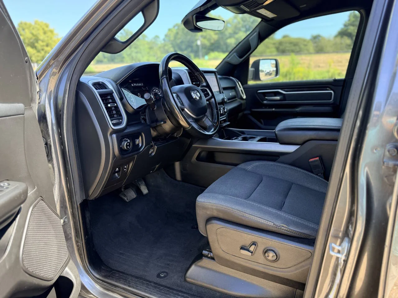 Used 2022 Gray RAM Big Horn 4x2 4dr Crew Cab 5.6 ft. SB Pickup image 13