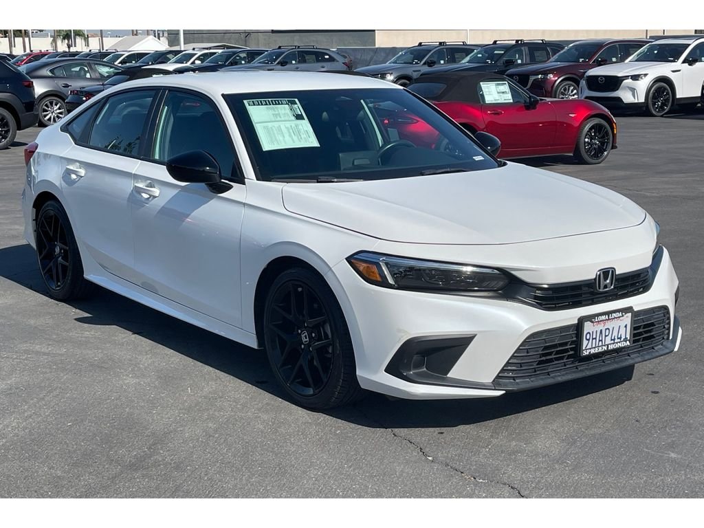 Used 2023 Platinum White Pearl Honda Sport image 8