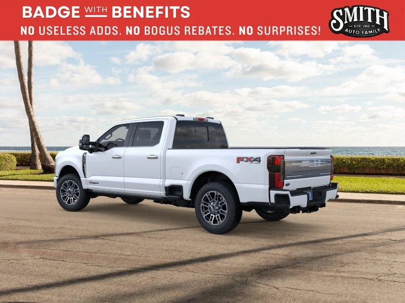 New 2026 Star White Metallic Tri-Coat Ford F-250® Platinum® image 5