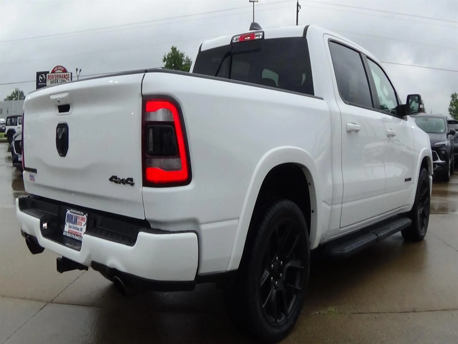 Certified Used 2022 Bright White Clear Coat (pw7) RAM Laramie image 6