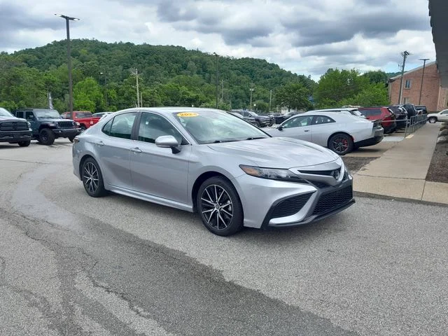 Used 2024 Silver Toyota SE image 2