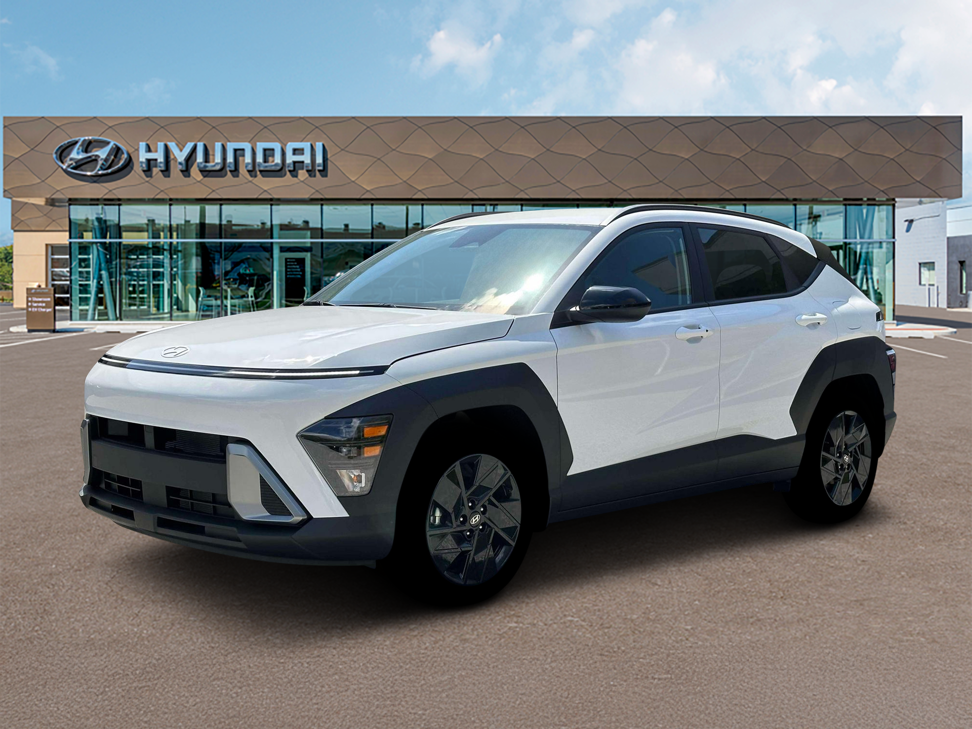 New 2026 Atlas White Hyundai SEL Sport FWD image 2