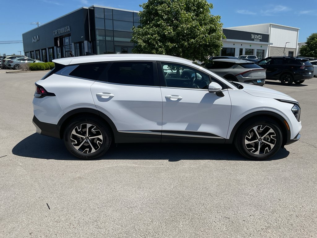 Used 2023 Glacial White Pearl Kia EX image 10