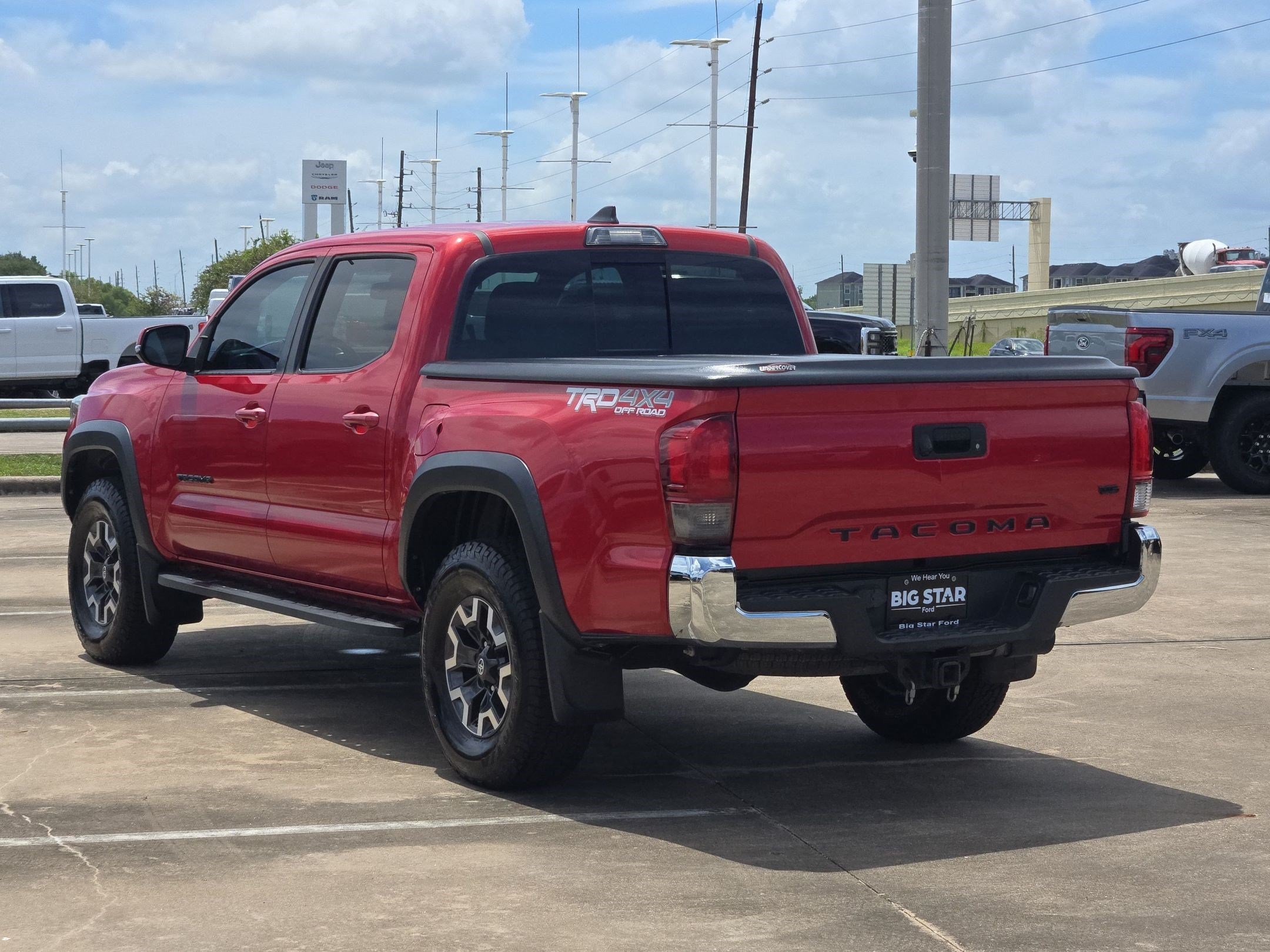 Used 2019 Barcelona Red Metallic Toyota TRD Off-Road image 5