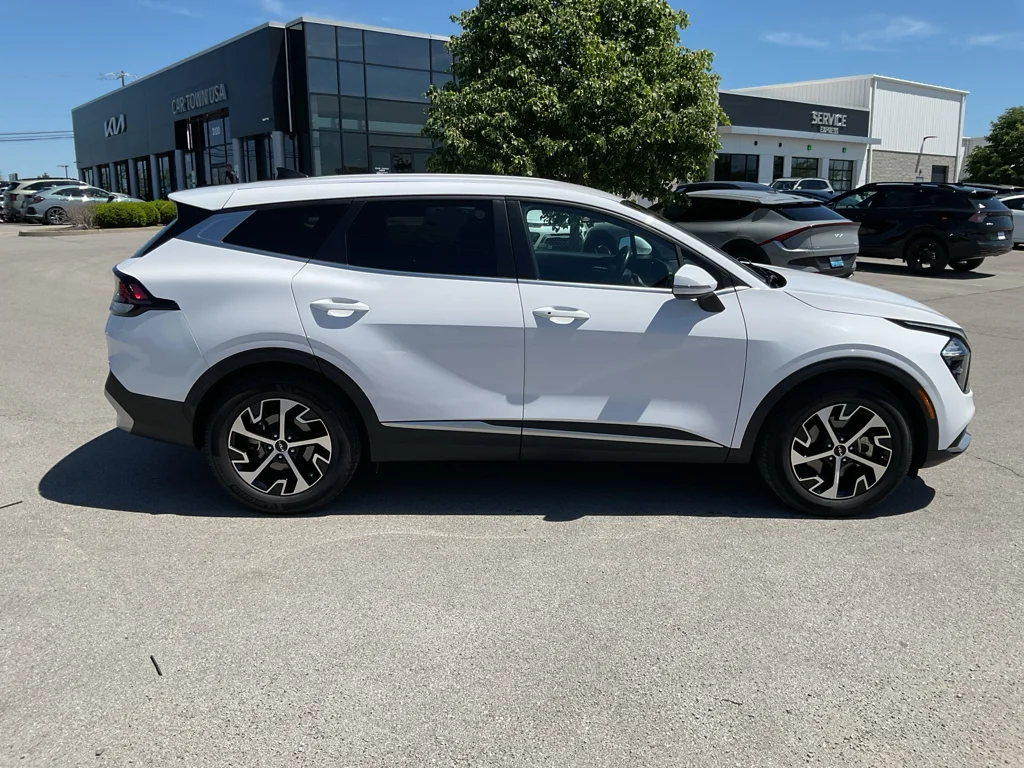 Used 2023 Glacial White Pearl Kia EX image 10