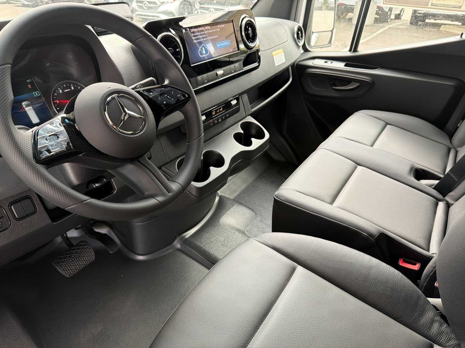 New 2026 Arctic White Mercedes-Benz 2500 High Roof SO Diesel 144 WB Ranger Shelving image 10