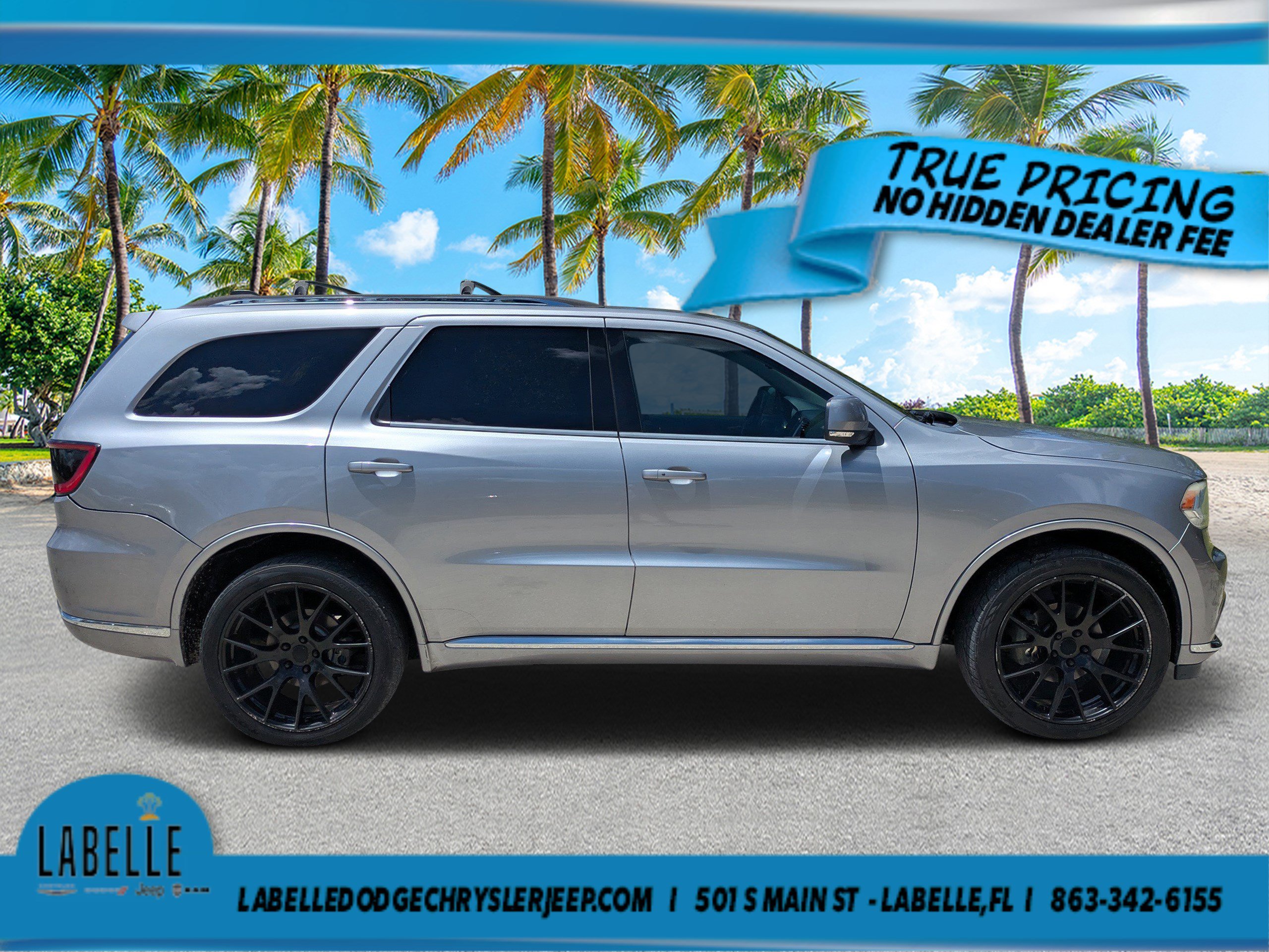 Used 2016 Dodge Durango Limited with VIN 1C4RDJDG2GC465767 for sale in LaBelle, FL