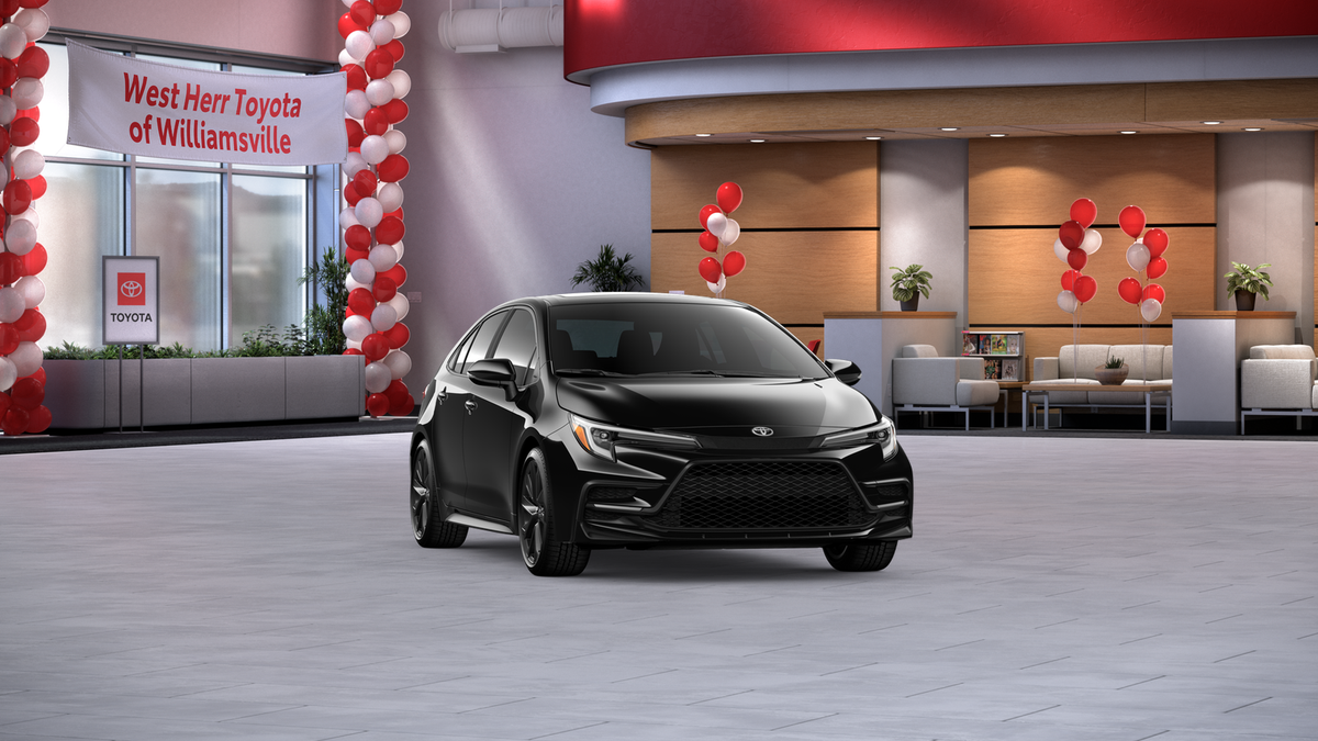 New 2026 Midnight Black Metallic Toyota SE image 16