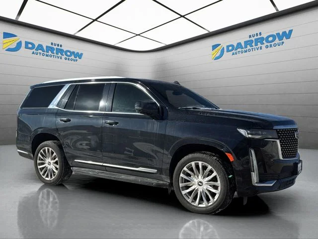 Used 2021 Black Cadillac Premium Luxury image 7