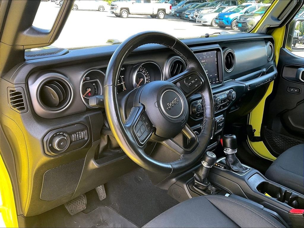 Used 2022 Yellow Jeep Unlimited High Tide image 8