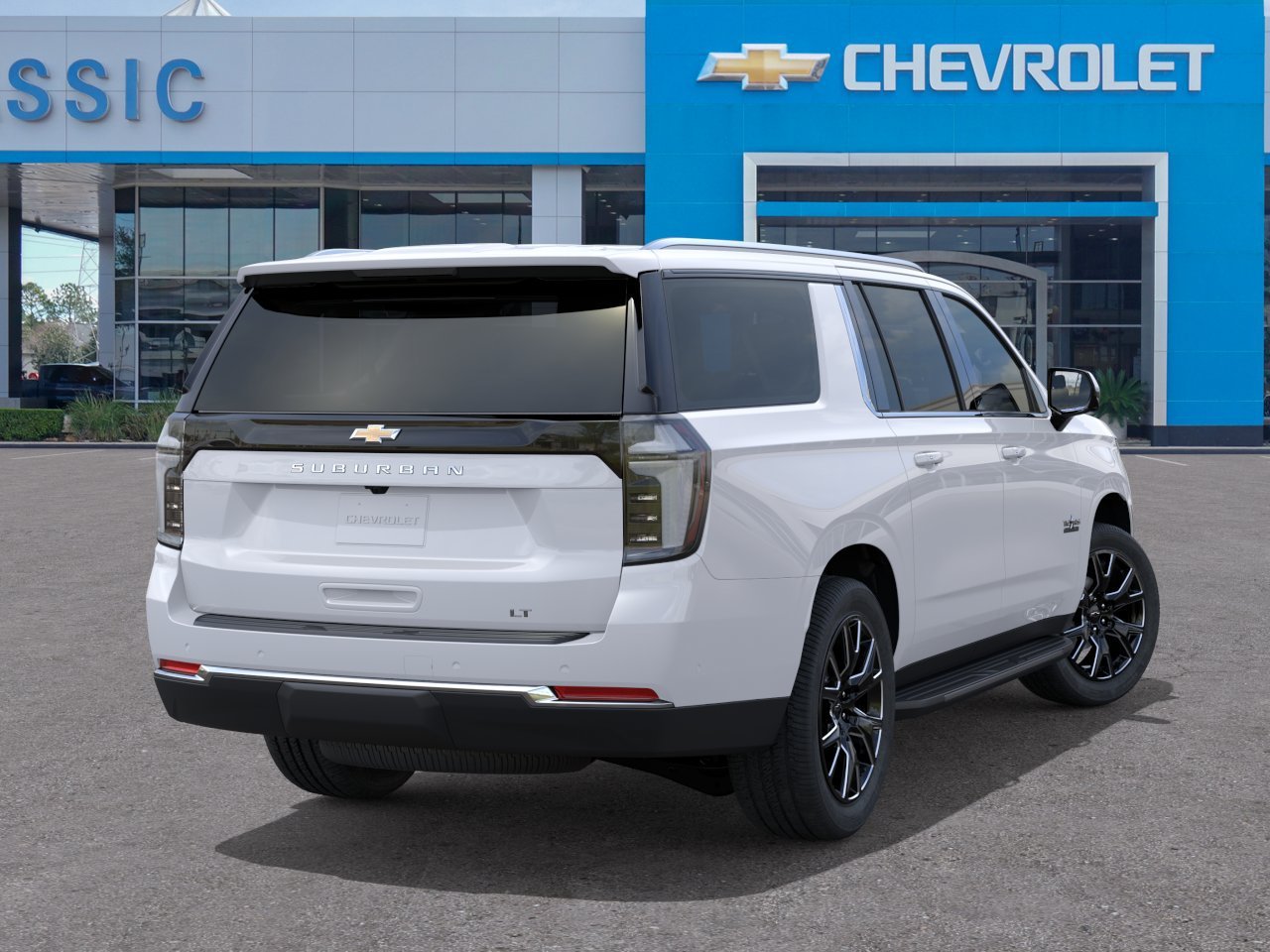 2026 Chevrolet Suburban LT White at Classic Elite Chevrolet Hwy 6