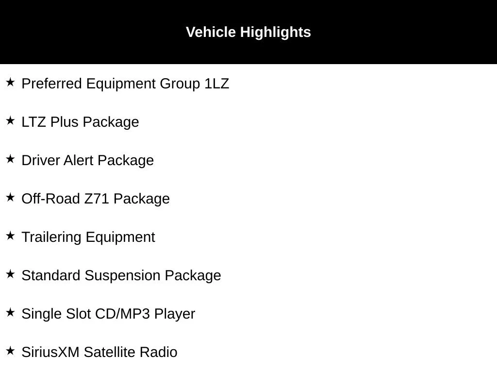 Used 2017 Black Chevrolet LTZ image 49