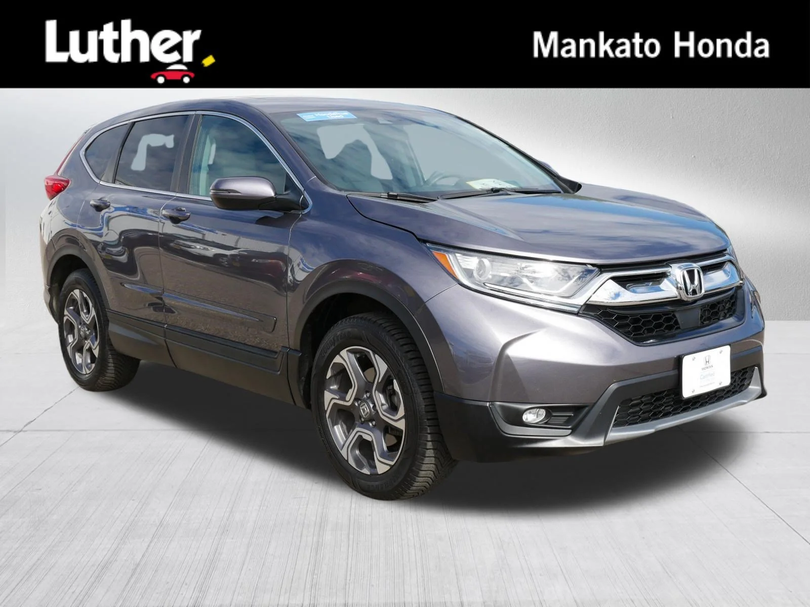 Certified Used 2018 Modern Steel Metallic Honda EX image 1