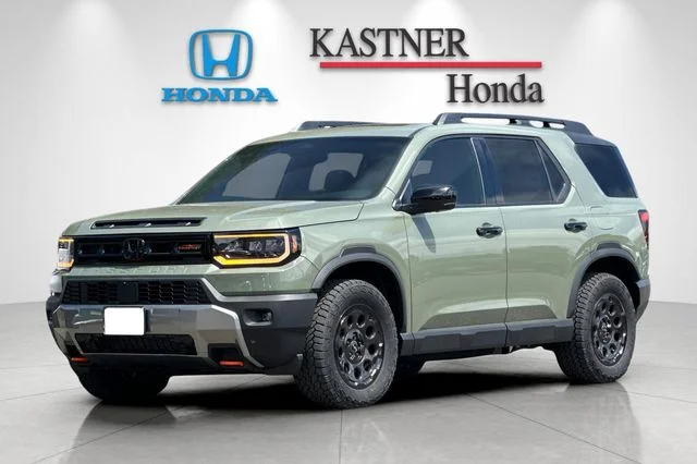 New 2026 Ash Green Metallic Honda TrailSport Blackout Elite image 8